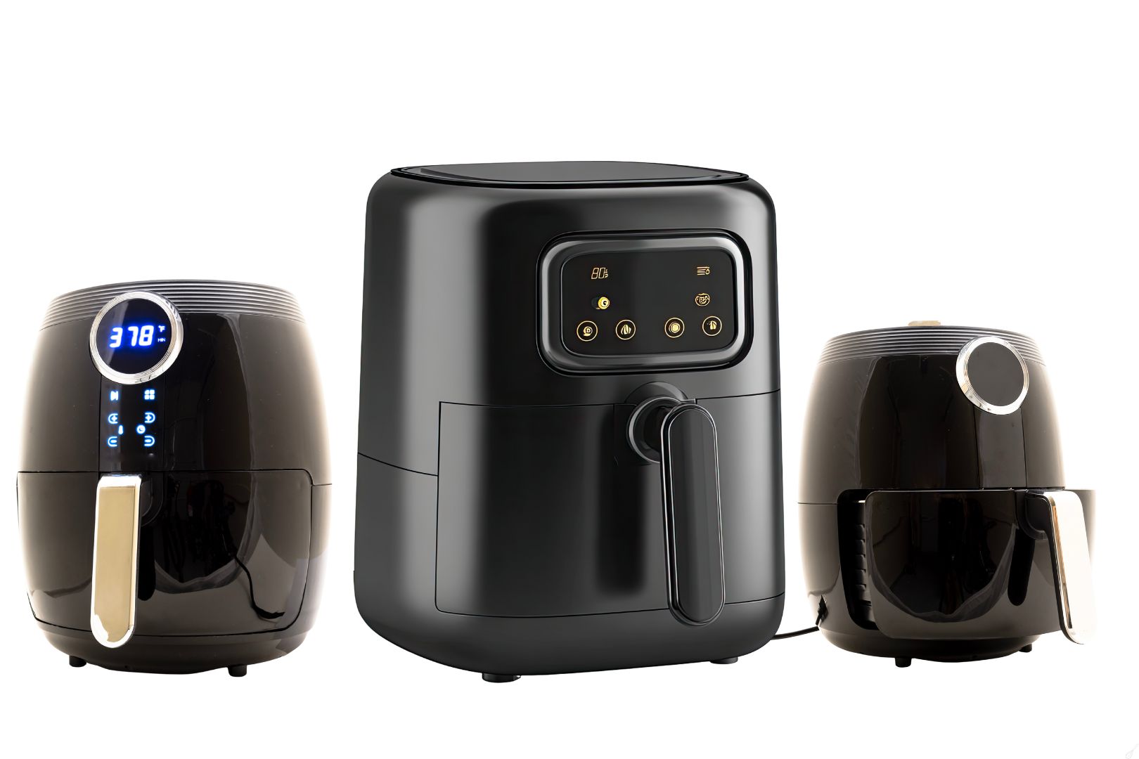 Tamanhos de airfryer e seu desempenho